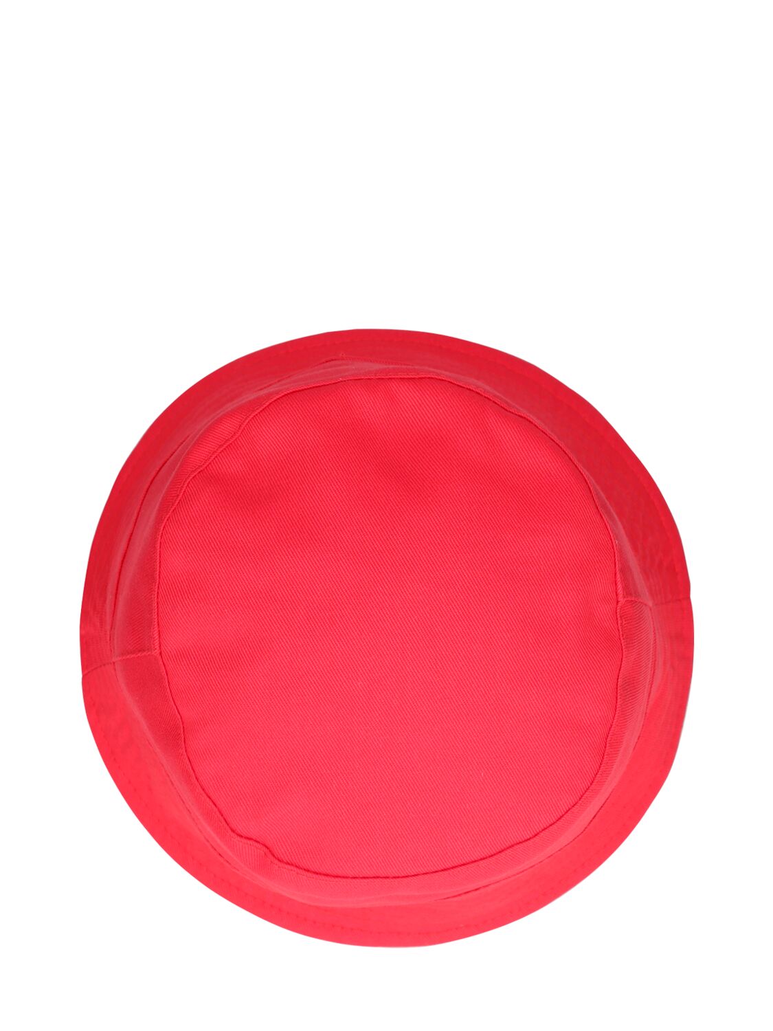 Shop Jacquemus Cotton Bucket Hat In Red