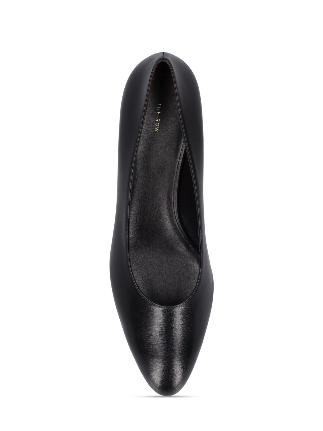 Shop The Row 35mm Luisa Leather Pumps In Black