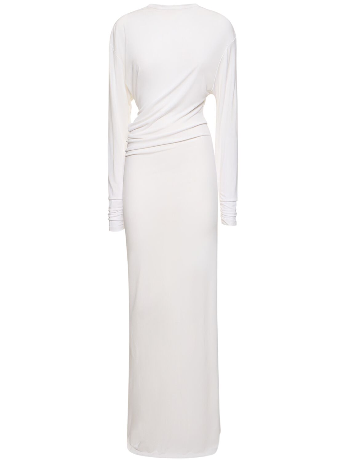 Christopher Esber Orbit-detail Cut-out Maxi Dress In White
