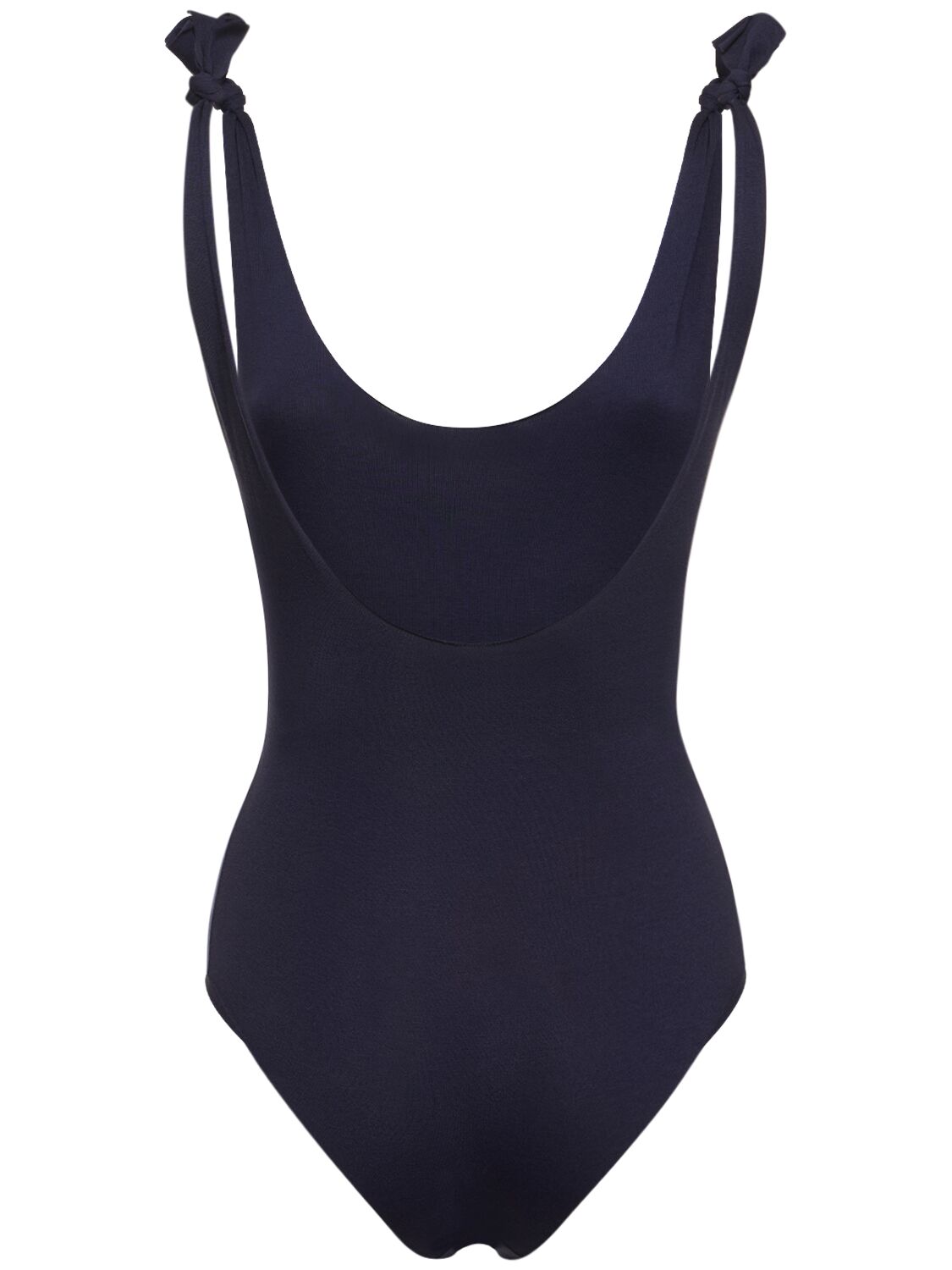 Shop Isole & Vulcani Seamless Jersey One Piece Swimsuit In Navy