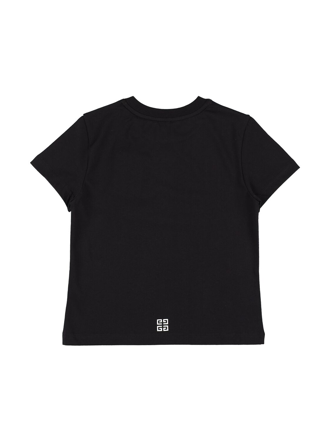 Shop Givenchy Cotton Jersey T-shirt In Black