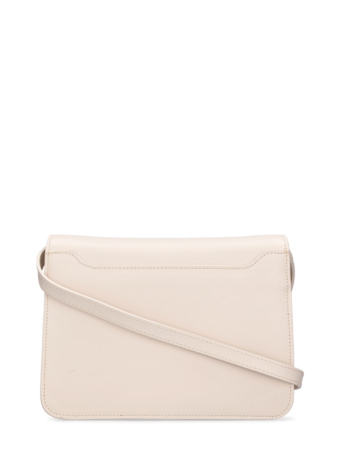 Shop Little Liffner Maccheroni Grained Leather Bag In Marble