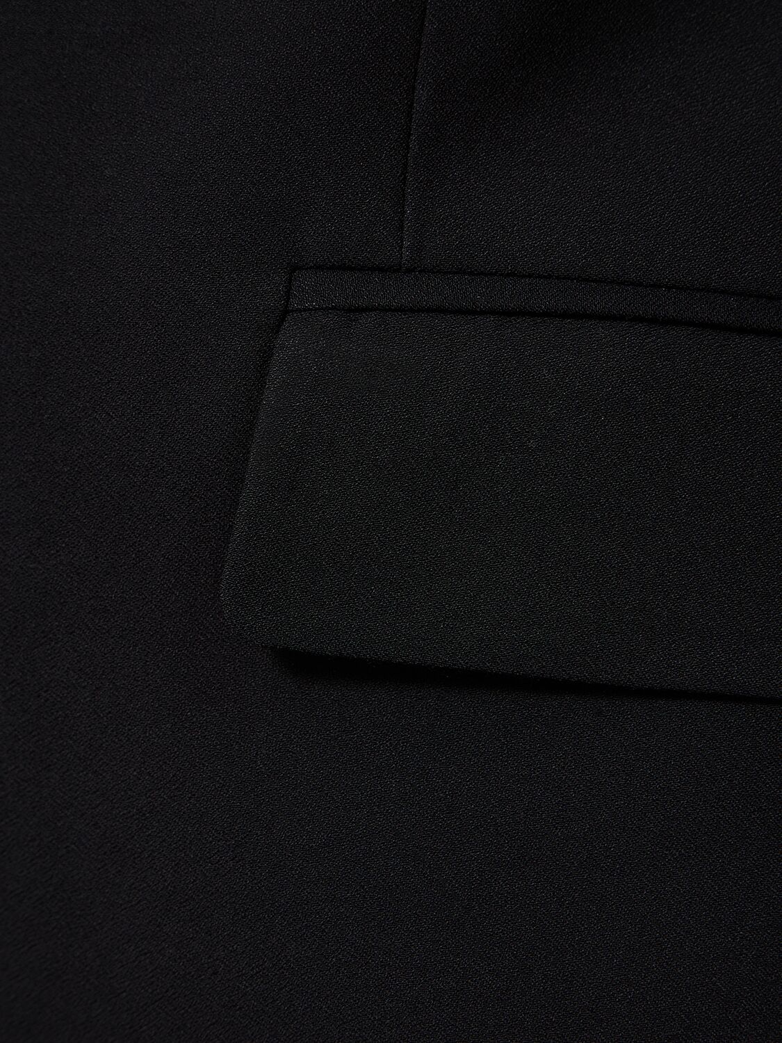 Shop Lardini Viscose Blend Blazer In Black