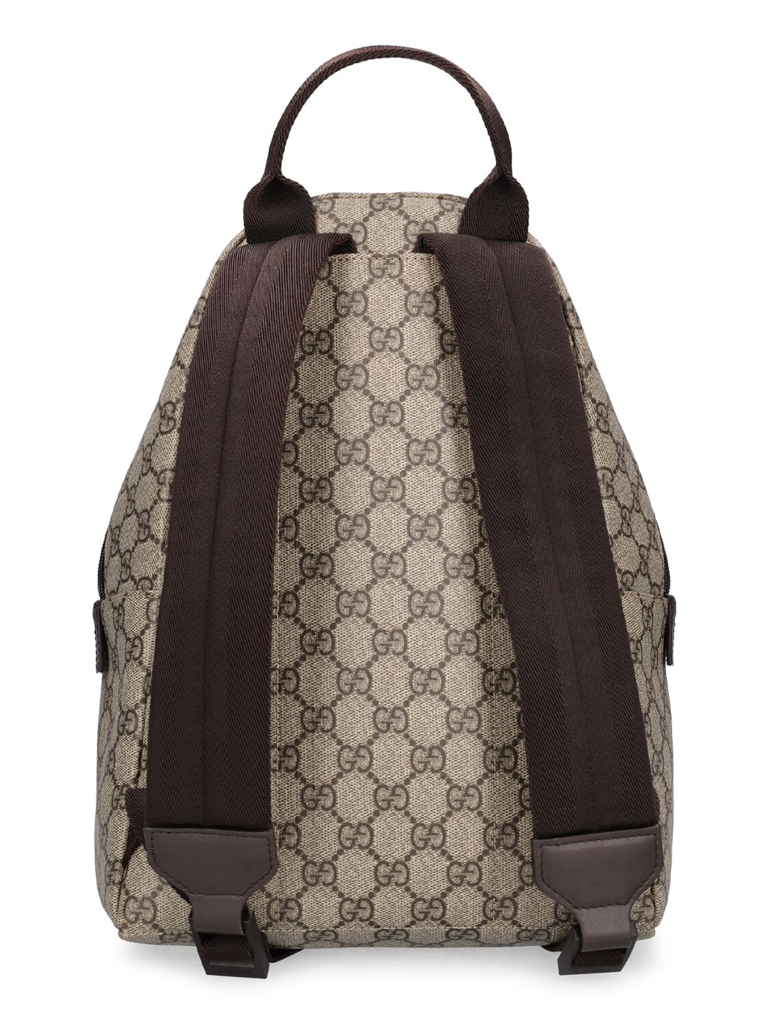 Shop Gucci Gg Supreme Backpack In Beige,ebony