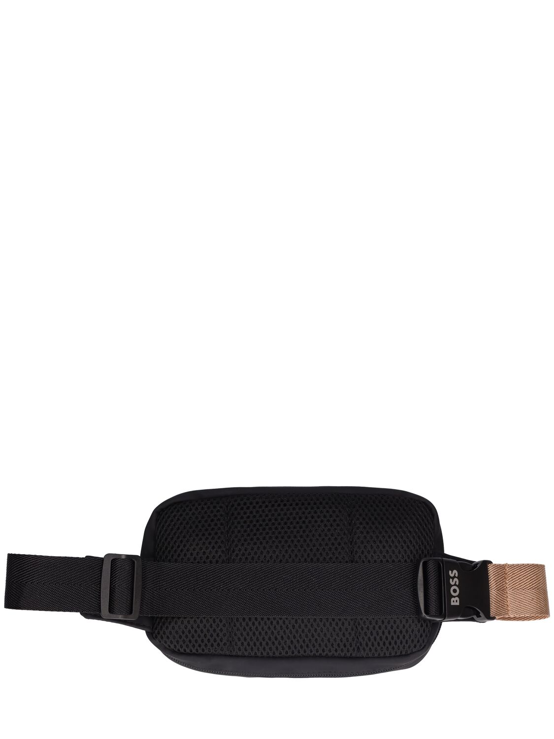 Shop Hugo Boss Logo Belt Bag In Black