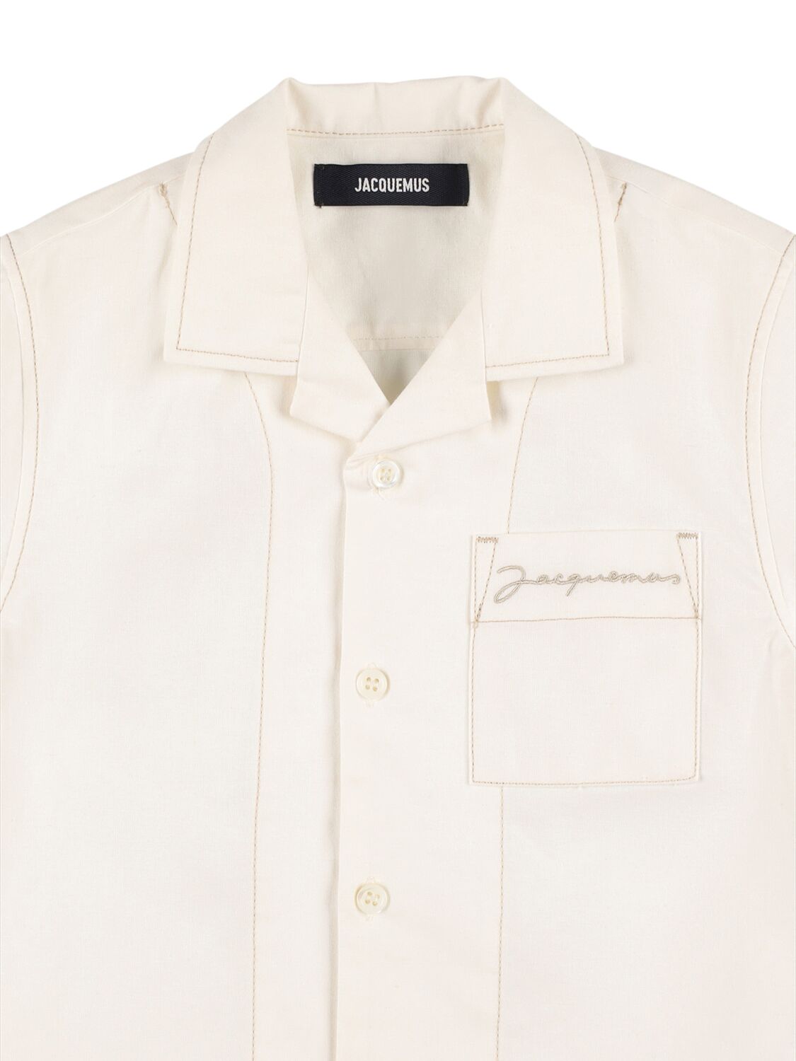 JACQUEMUS COTTON SHIRT 