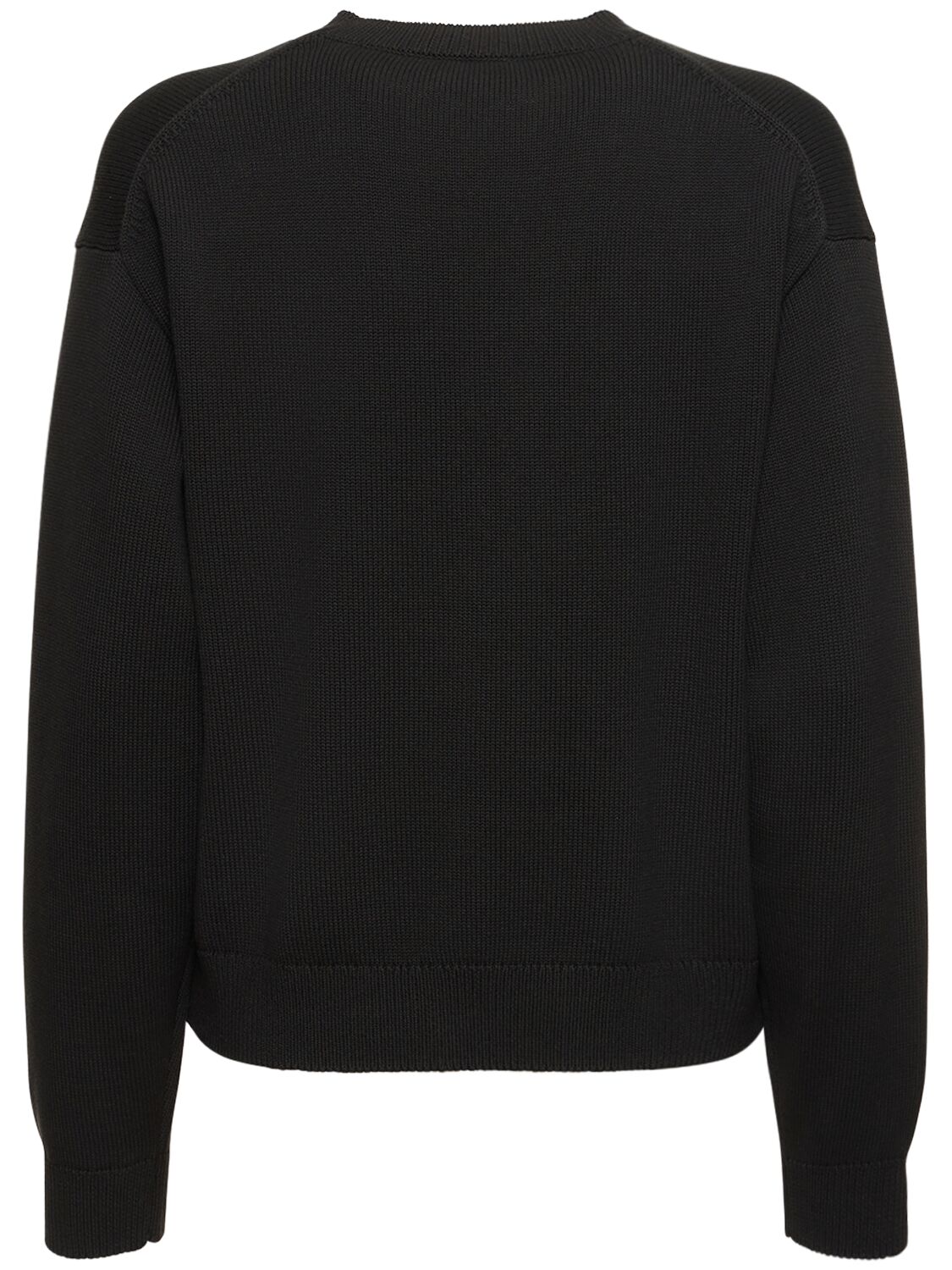Shop Kenzo Boke Cotton Sweater In Black