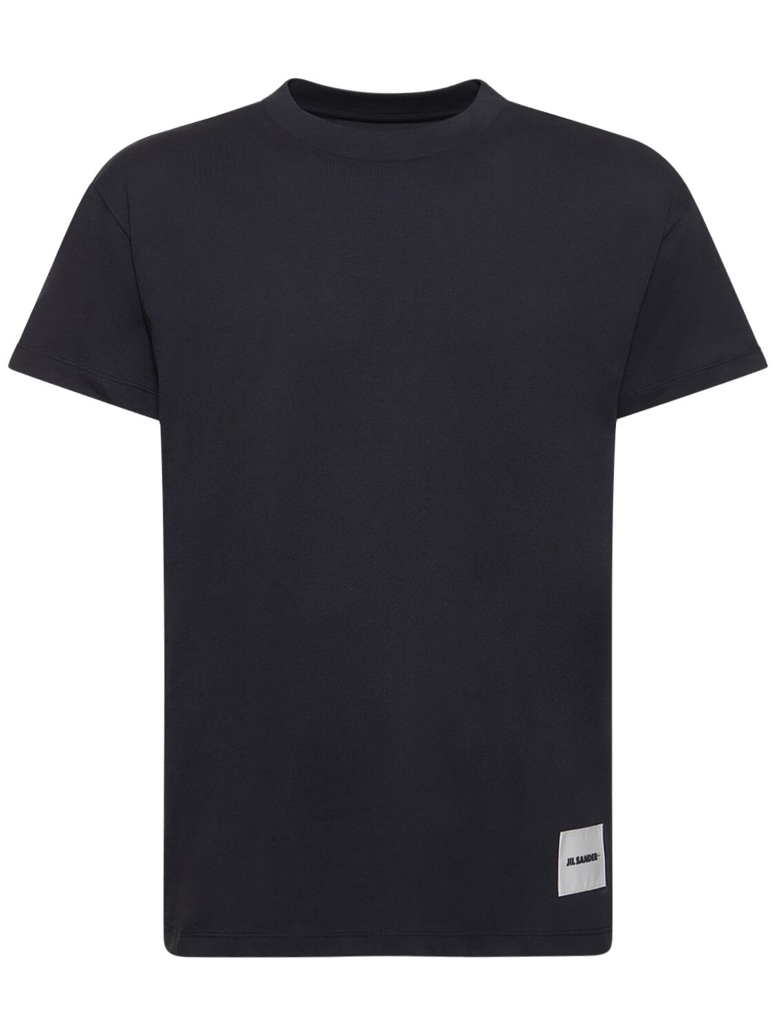 Jil Sander 3-pack T-shirt In Black