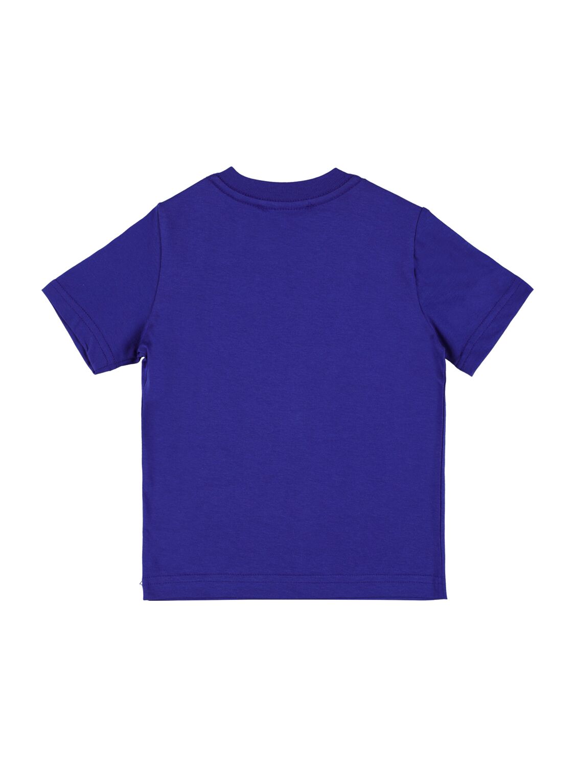 Shop Dsquared2 Printed Cotton Jersey T-shirt In Blue