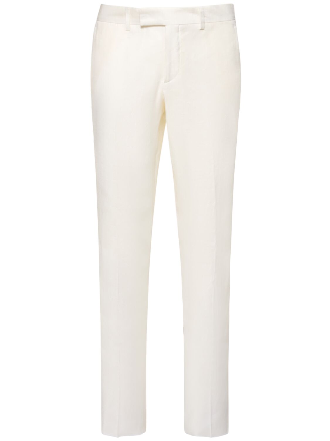 Lardini Straight-leg Cotton Chinos In White