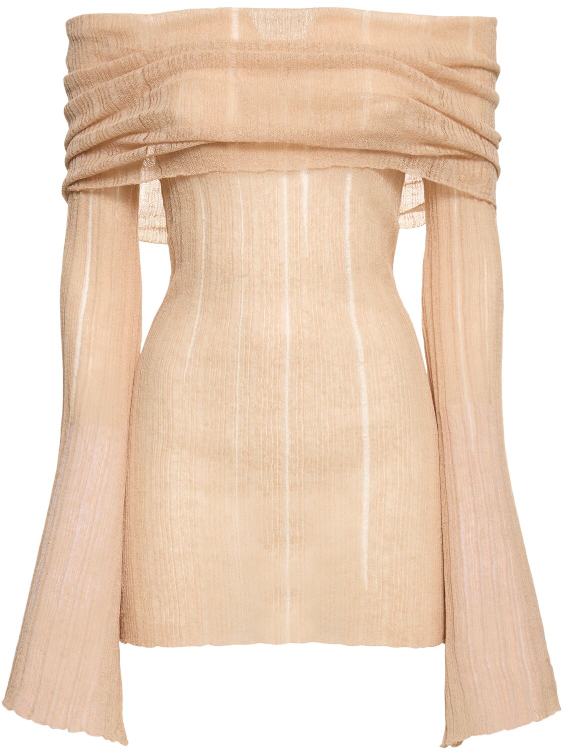 Image of Ele Linen Blend Mini Dress