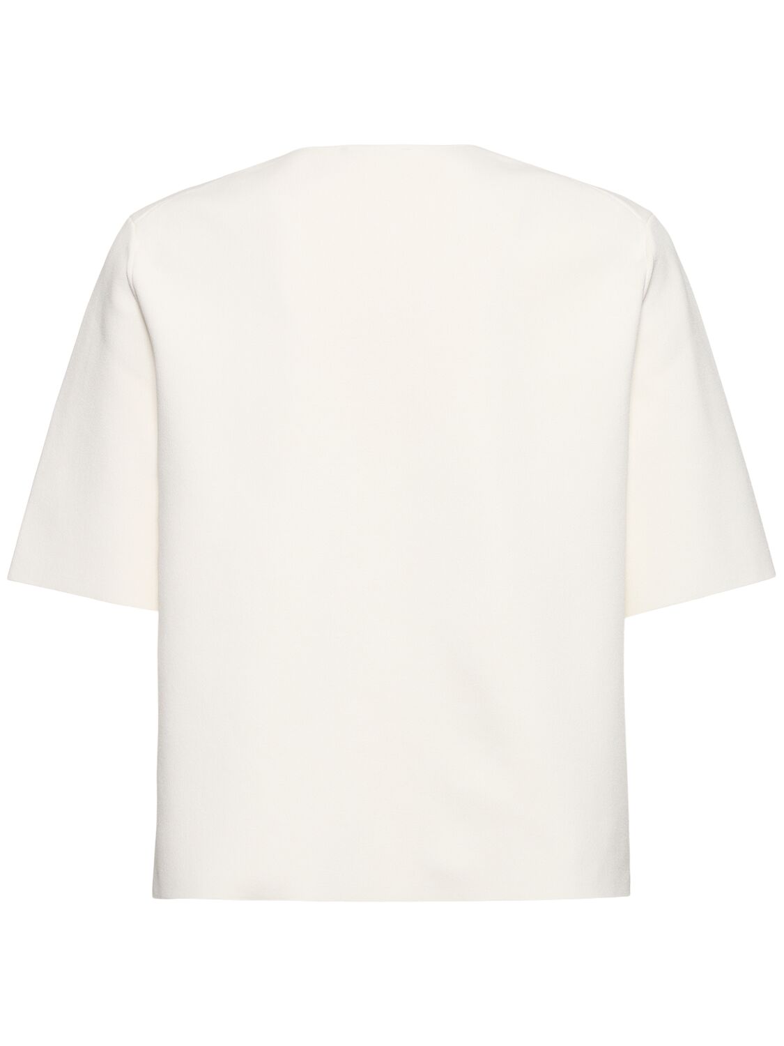 Shop Theory Compact Tech Crepe T-shirt In White