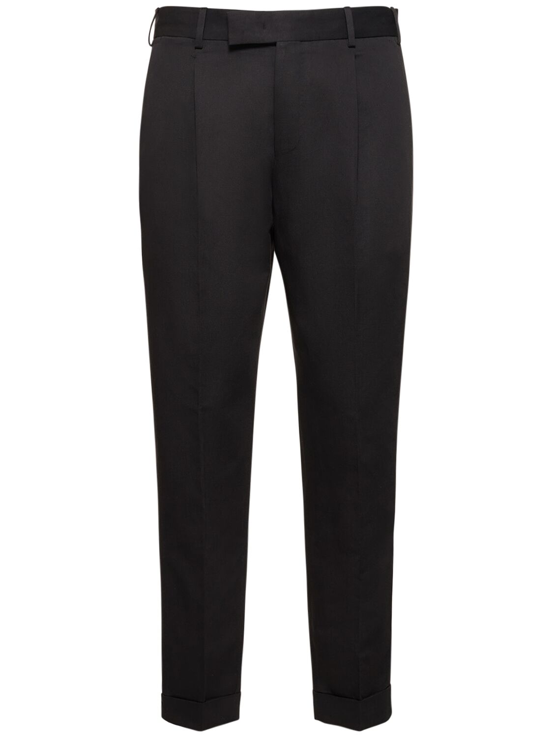 Shop Pt Torino Rebel Cotton & Linen Pants In Black