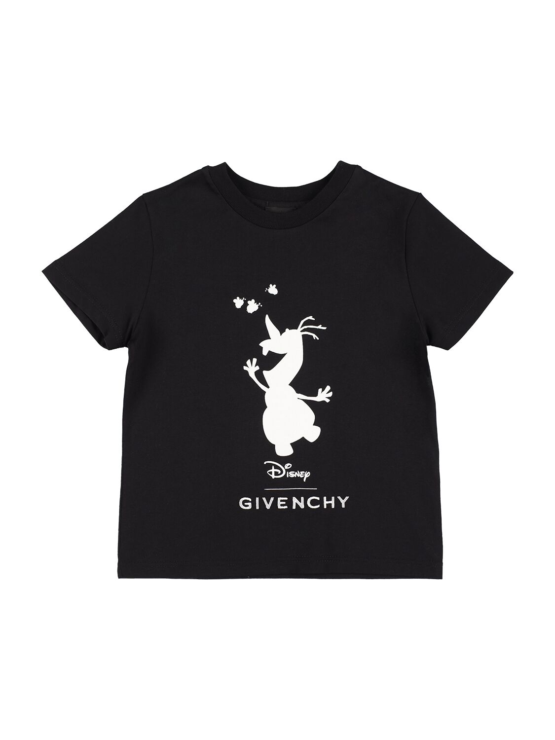 Givenchy Cotton Jersey T-shirt In Black