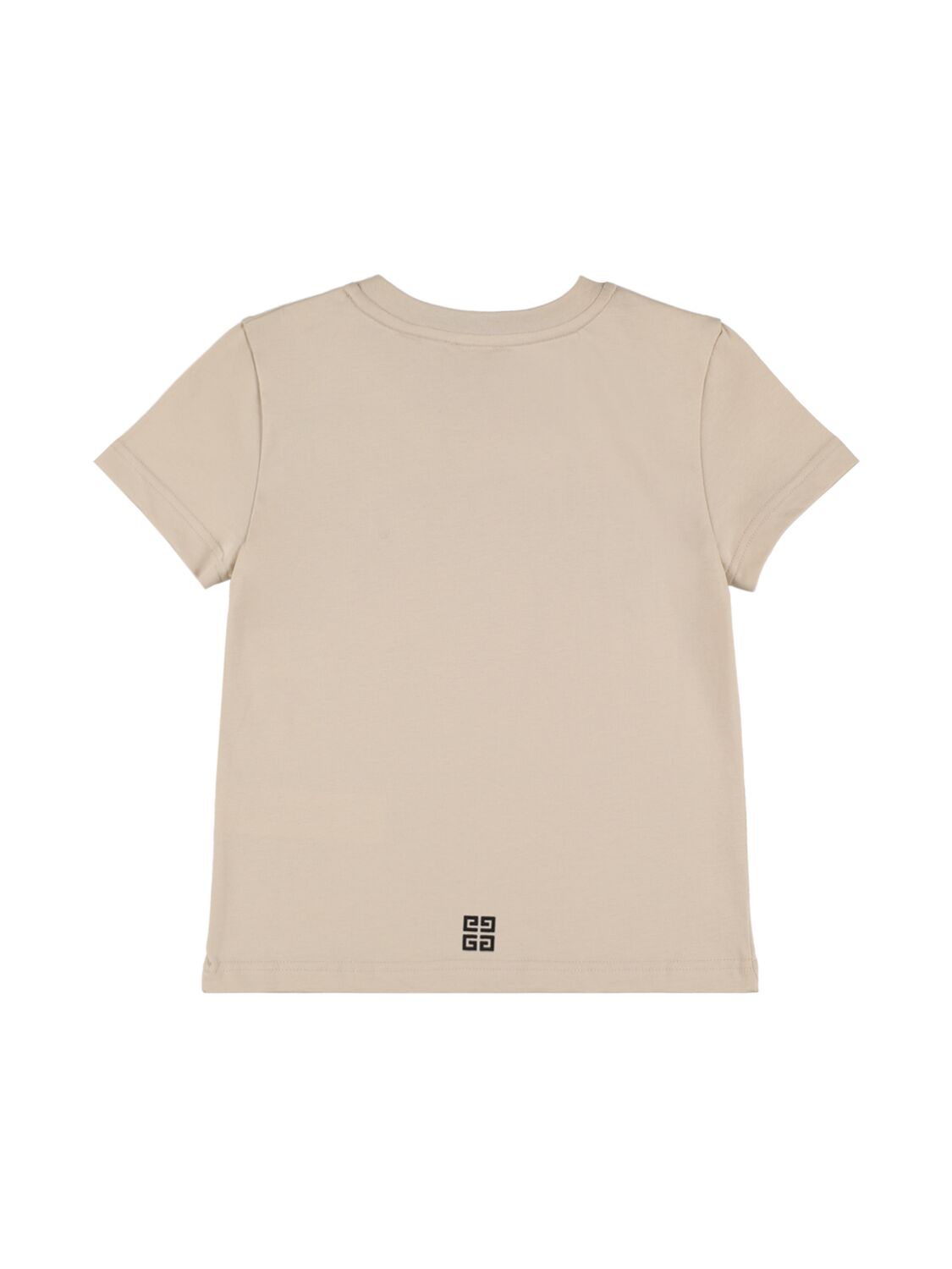 Shop Givenchy Cotton Jersey T-shirt In Beige