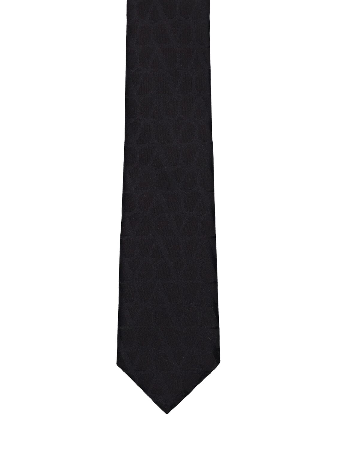 Shop Valentino Toile Iconographe Silk Tie In Black