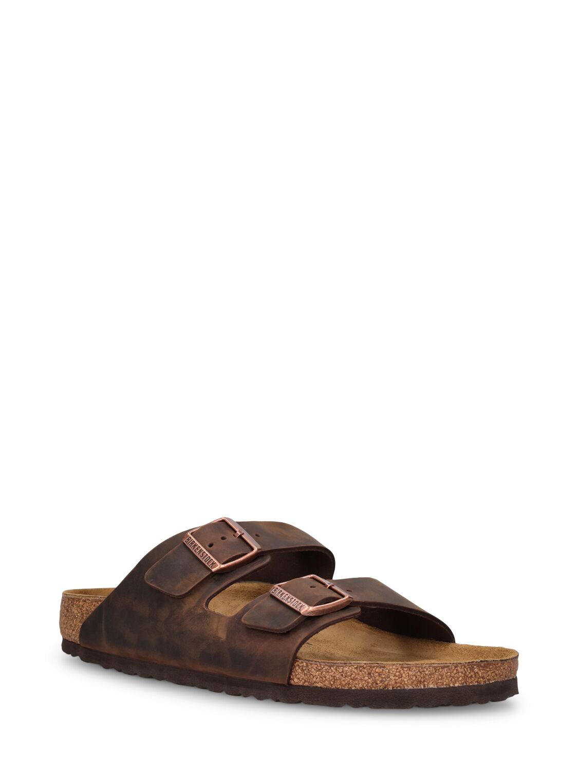 Birkenstock Arizona Slide Sandal In Brown