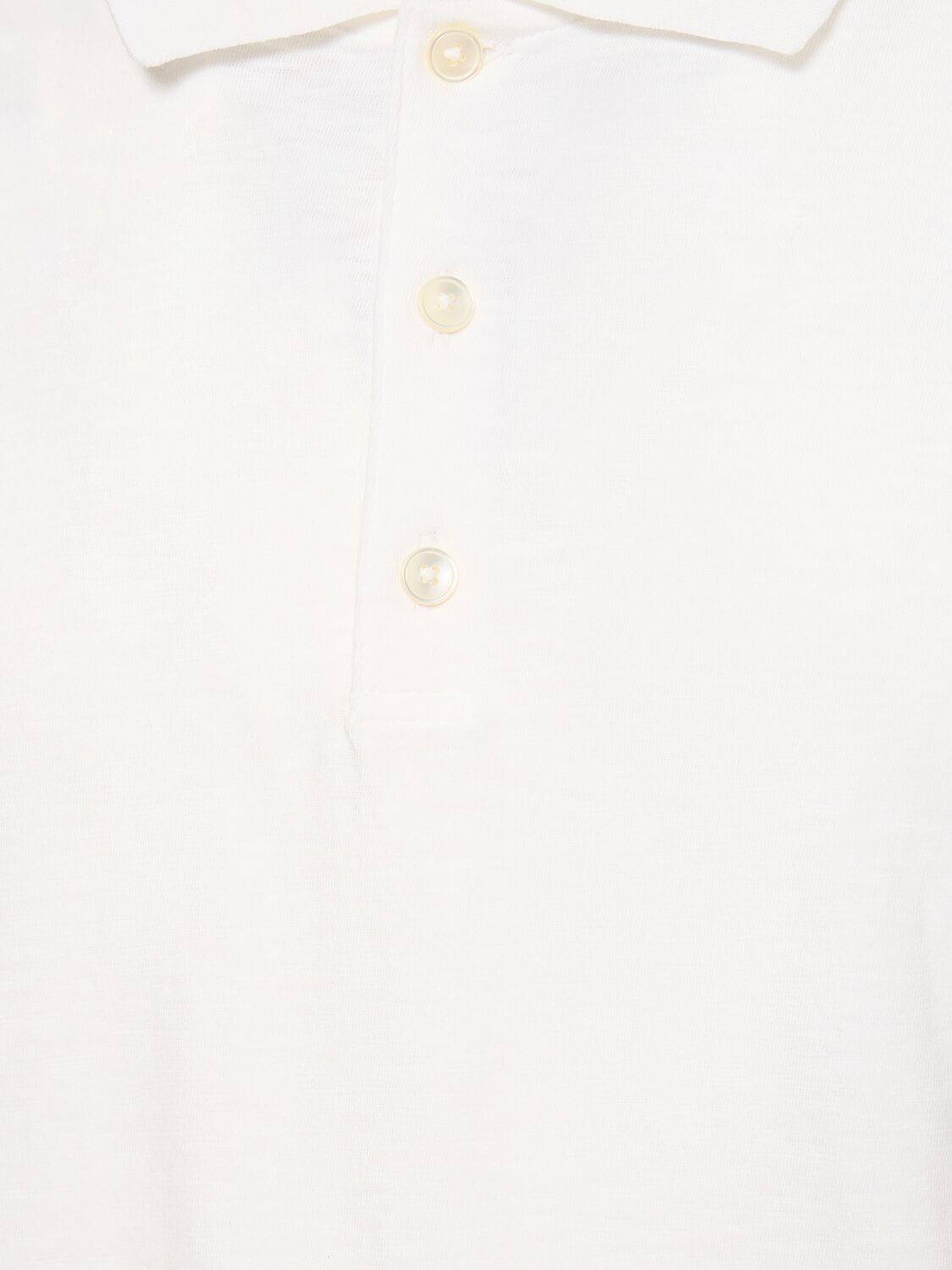 Shop Theory Cotton S/s Polo In White