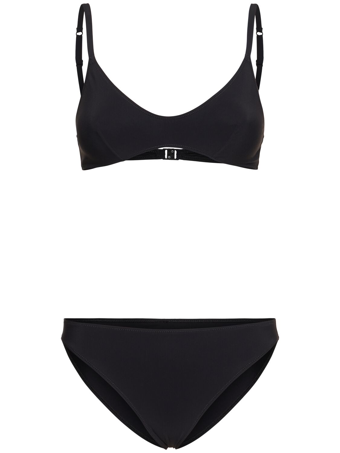 Lido Quarantatre Triangle Bikini Set In Black