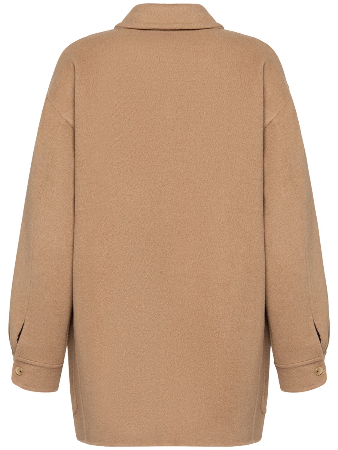 Shop Max Mara Aldo Jacquard Short Coat In Camel