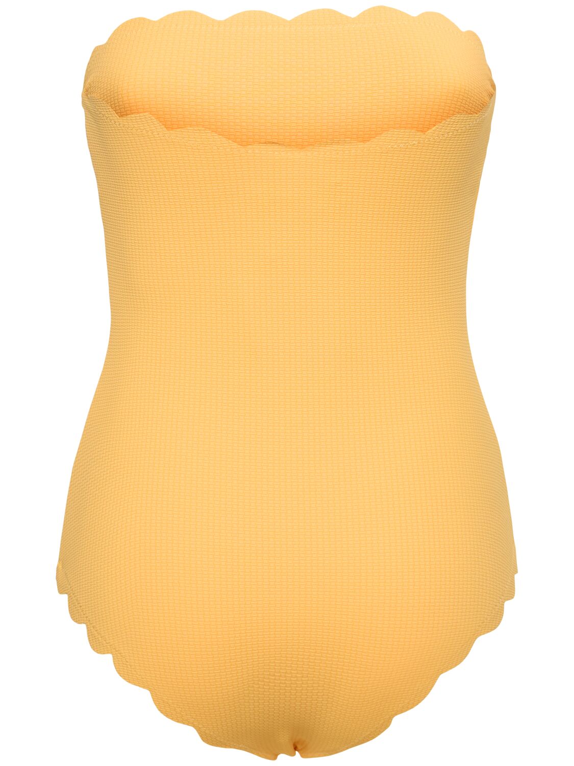 Shop Marysia Chesapeake Strapless Swimsuit In Orange