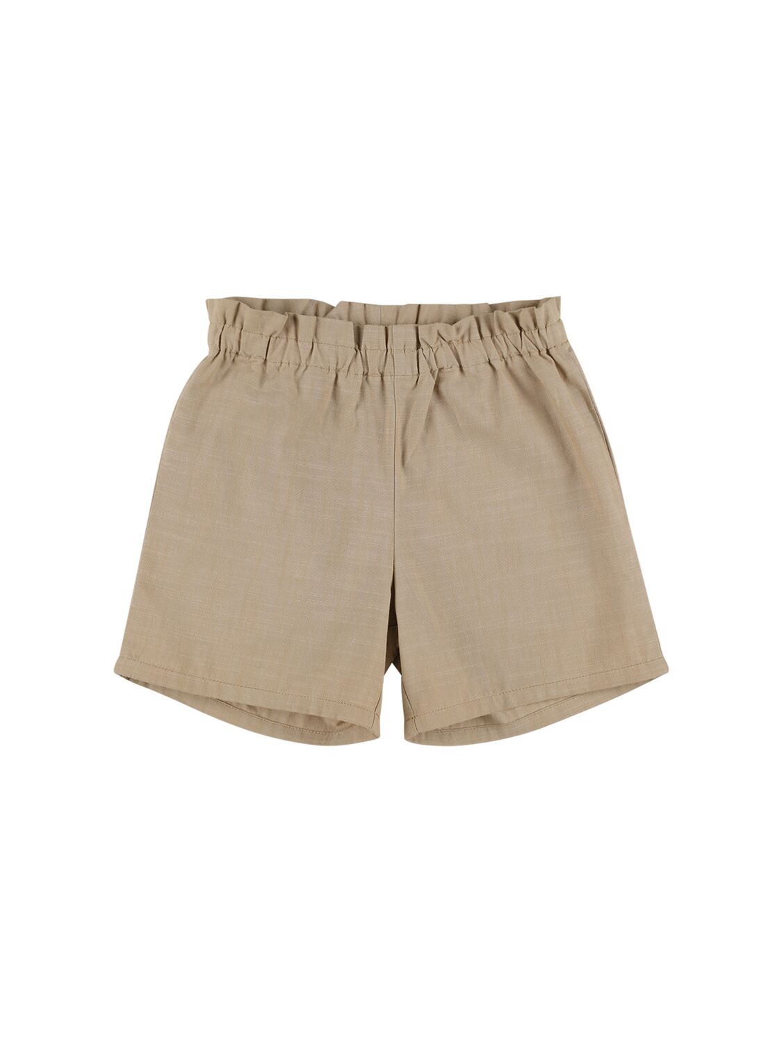 Bonpoint Kids' Cotton Chino Shorts In Khaki