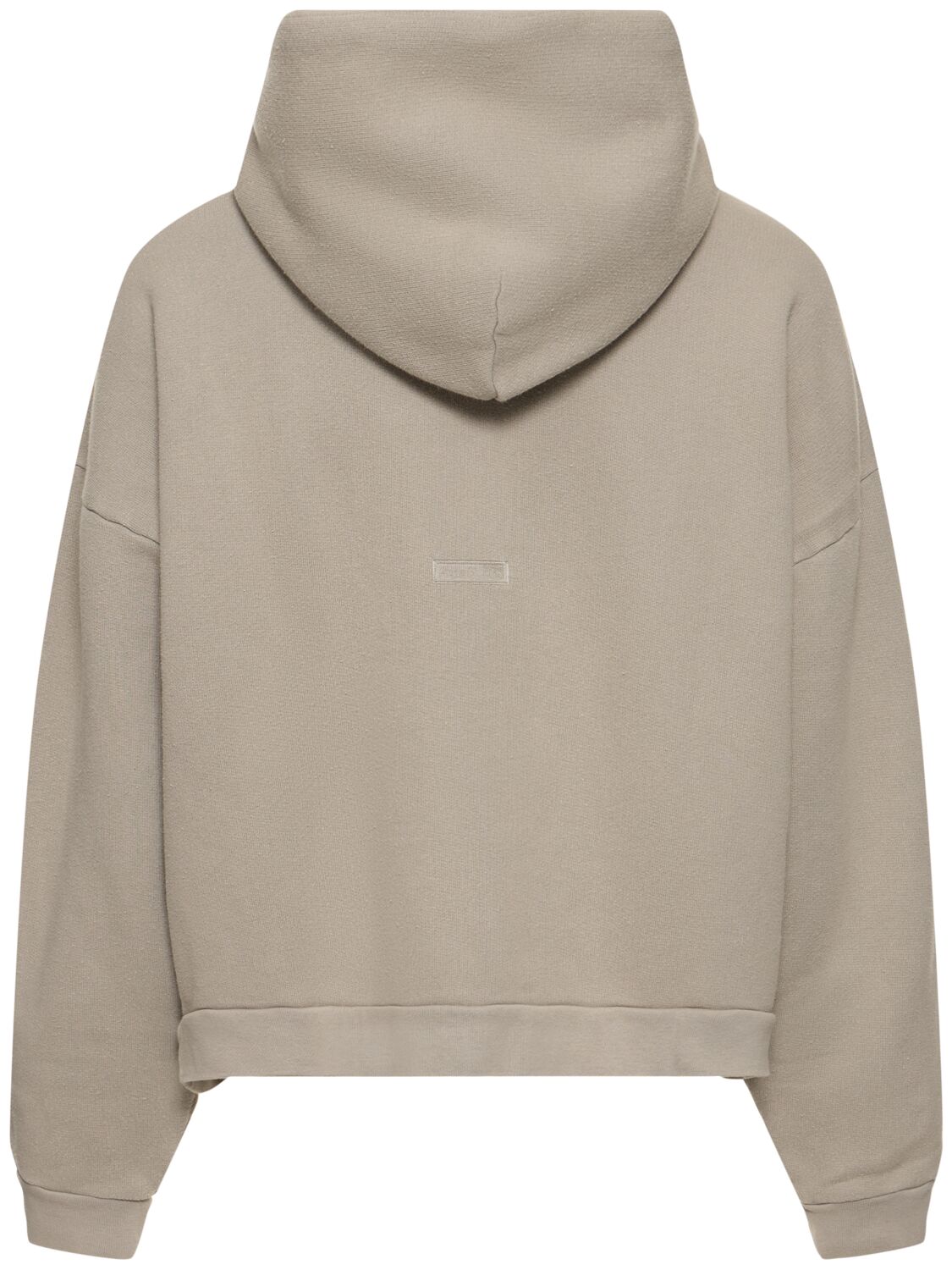 Acne Studios Gender Inclusive Relaxed Fit Hoodie In Concrete Grey