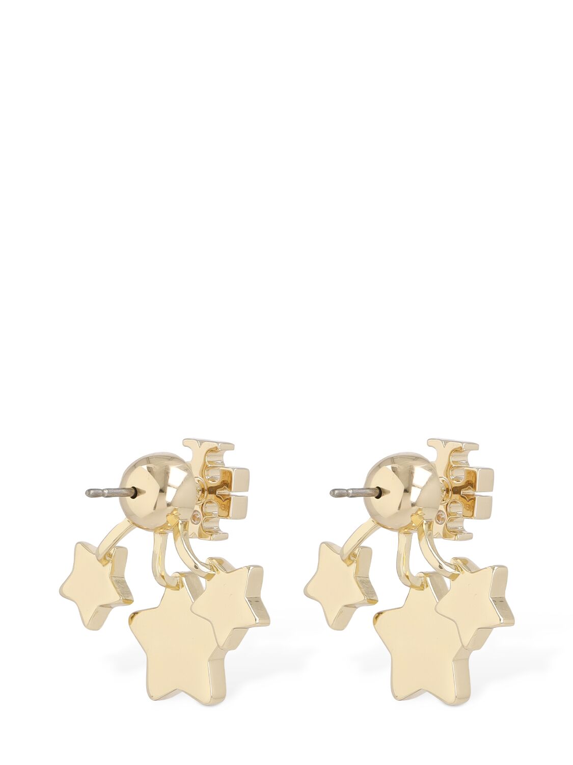 Shop Tory Burch Kira Shooting Star Crystal Stud Earring In Gold,crystal