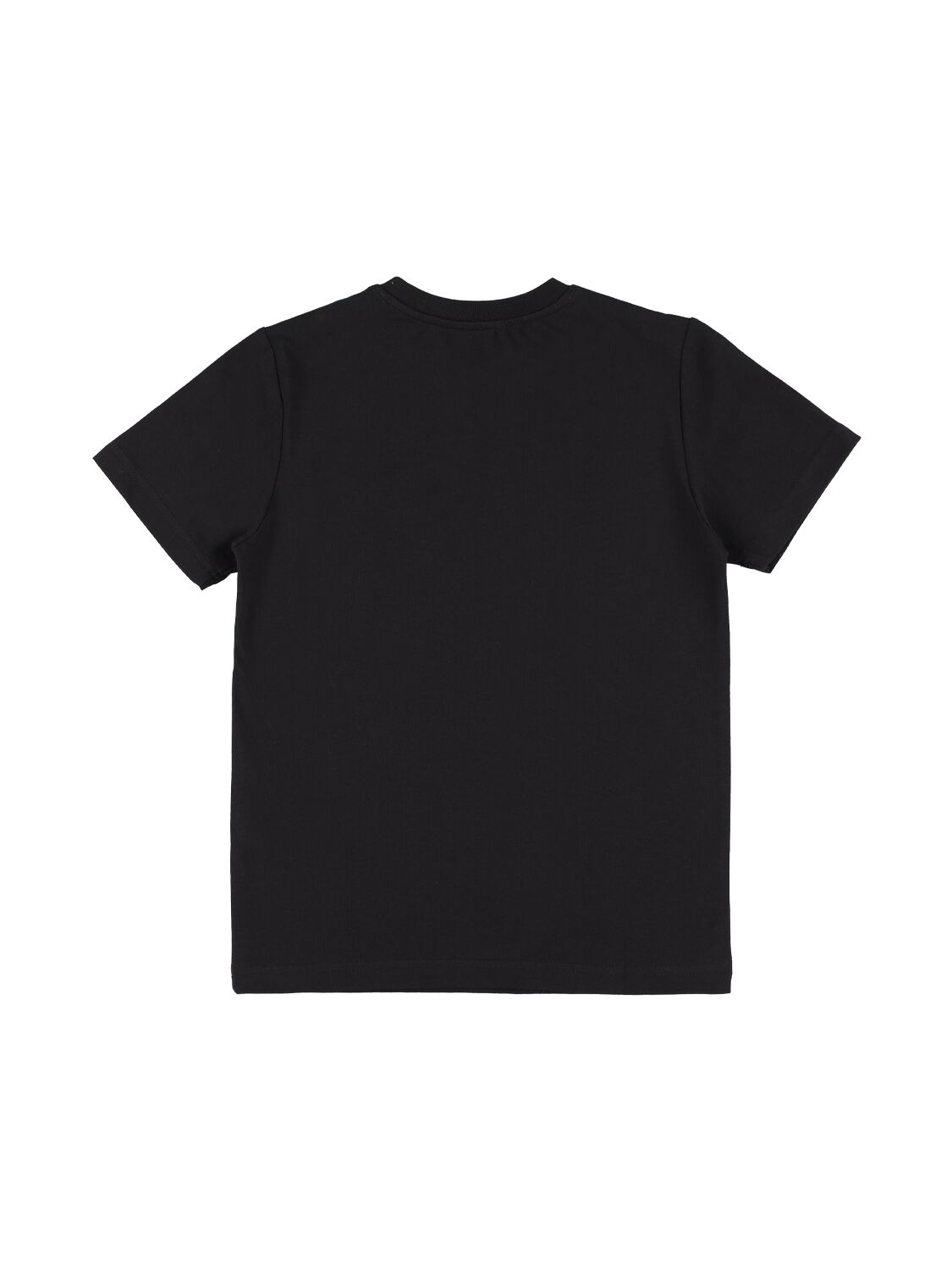 Shop Dsquared2 Cotton Jersey T-shirt W/ Logo In Black