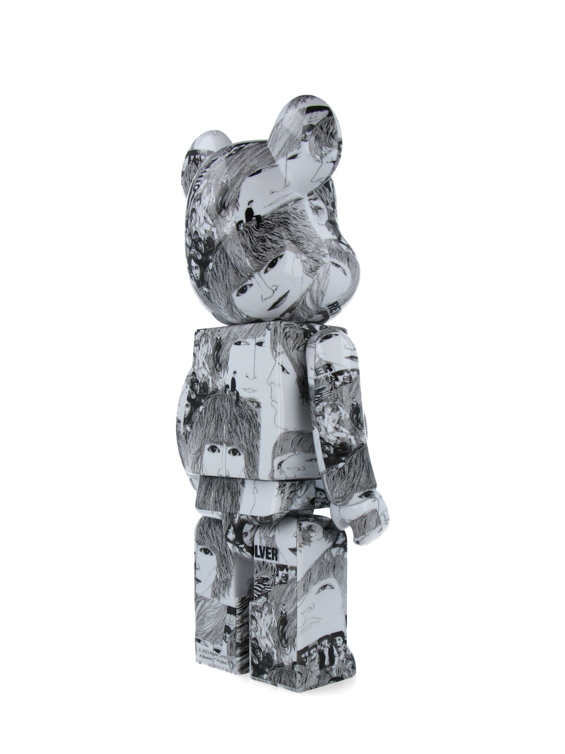 Shop Medicom Toy Bearbrick 100 The Beatles - Revolve Toys In Grey