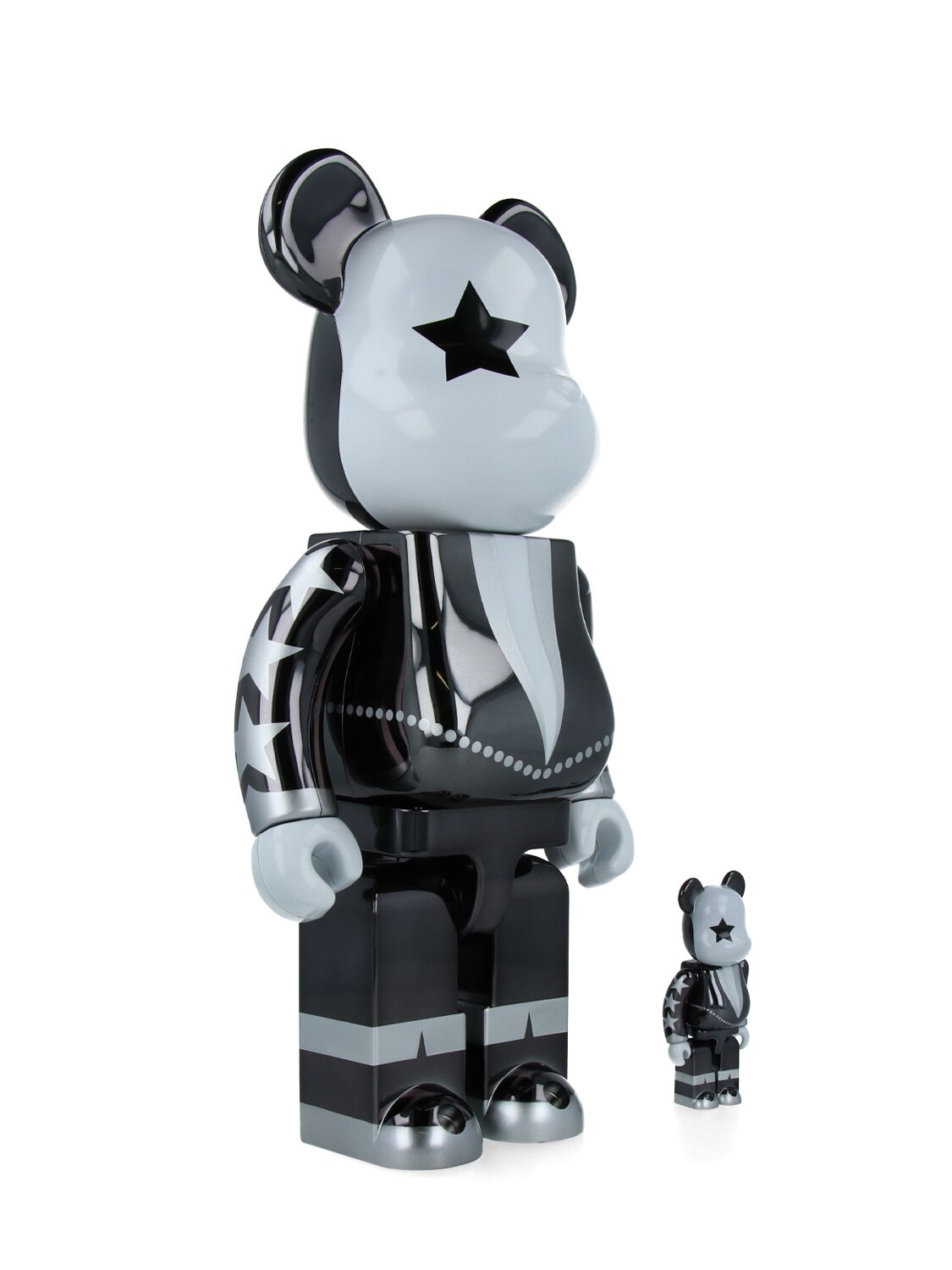 Shop Medicom Toy Bearbrick Star Child Toys In Grey