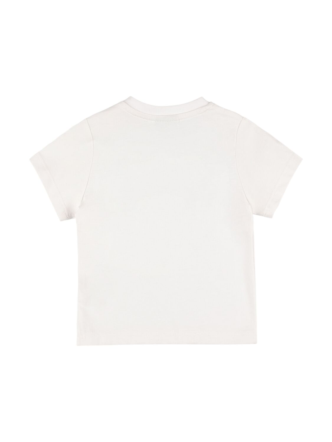 Shop Hugo Boss Logo Print Cotton Jersey T-shirt In White