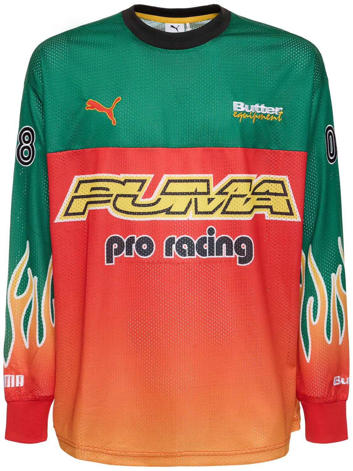 Shop Puma Butter Goods Jersey In Red,multi
