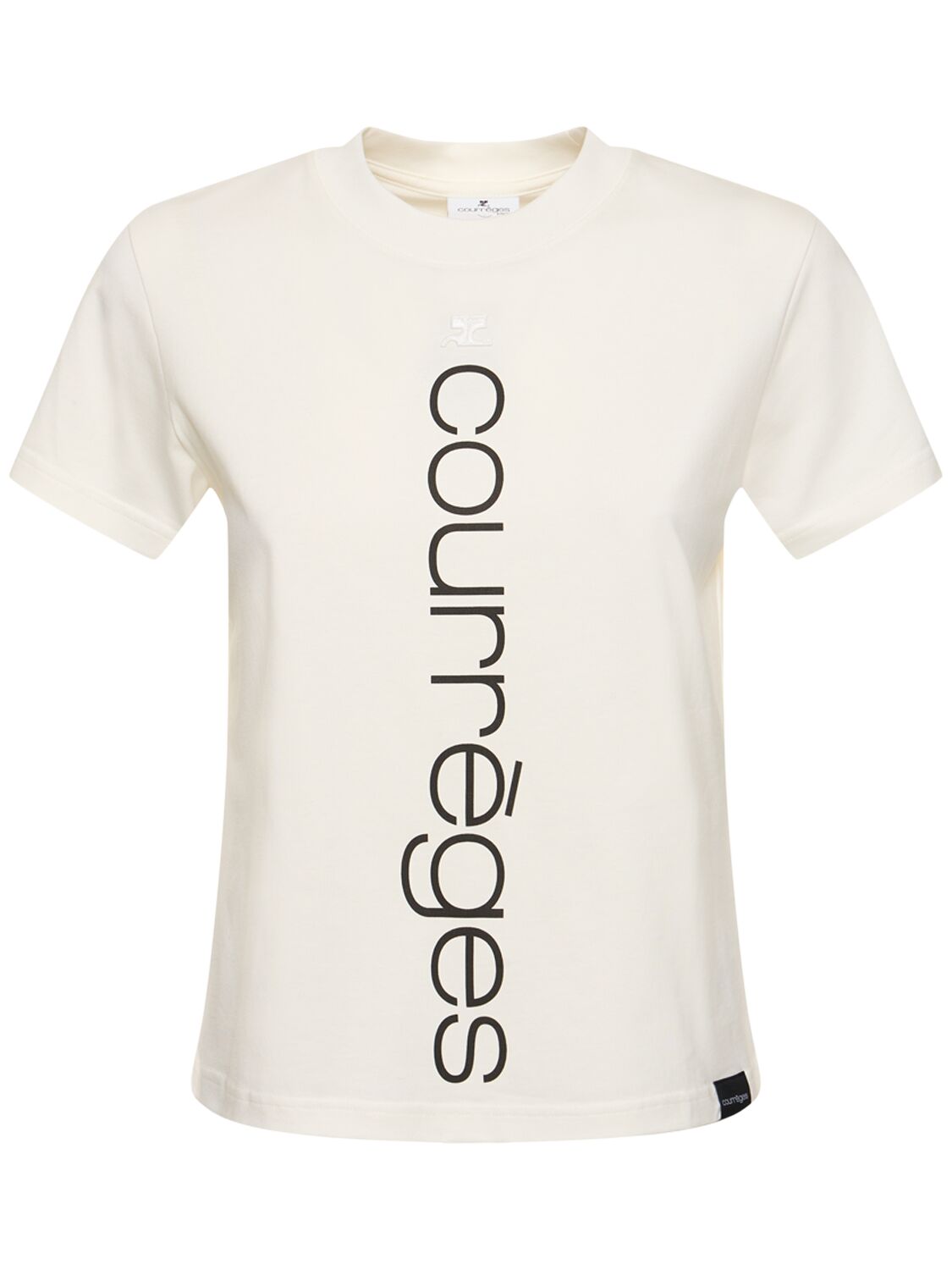 Image of Logo Cotton Jersey T-shirt