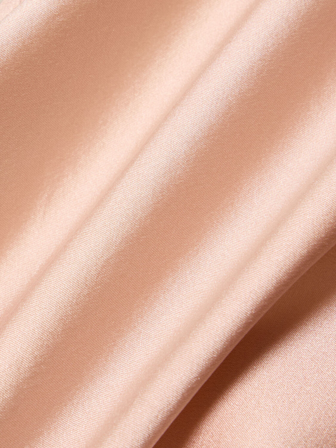 Shop Forte Forte Stretch Silk Satin Strappy Top In Pink