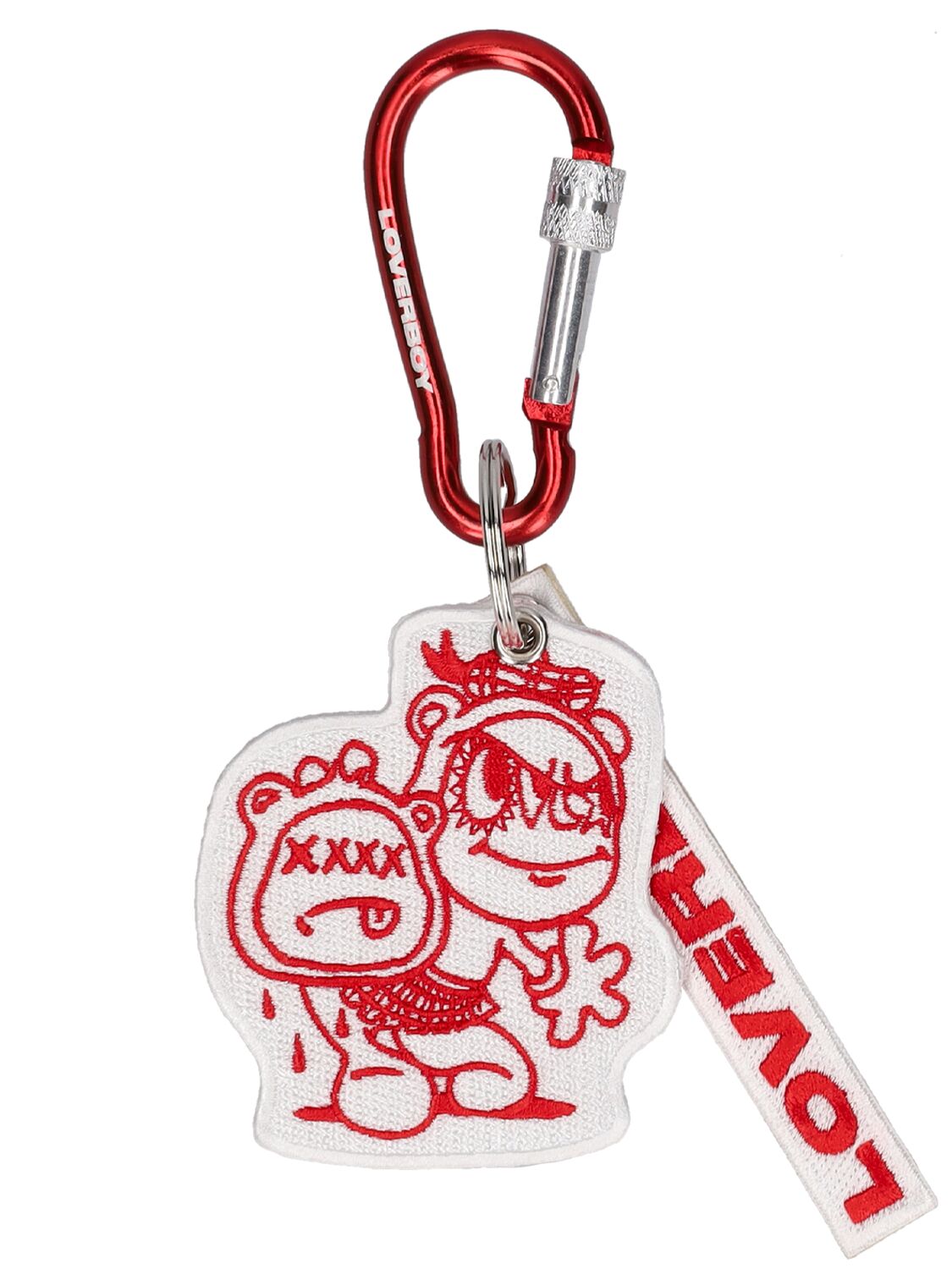 Charles Jeffrey Loverboy Character Keyring In Red Scot