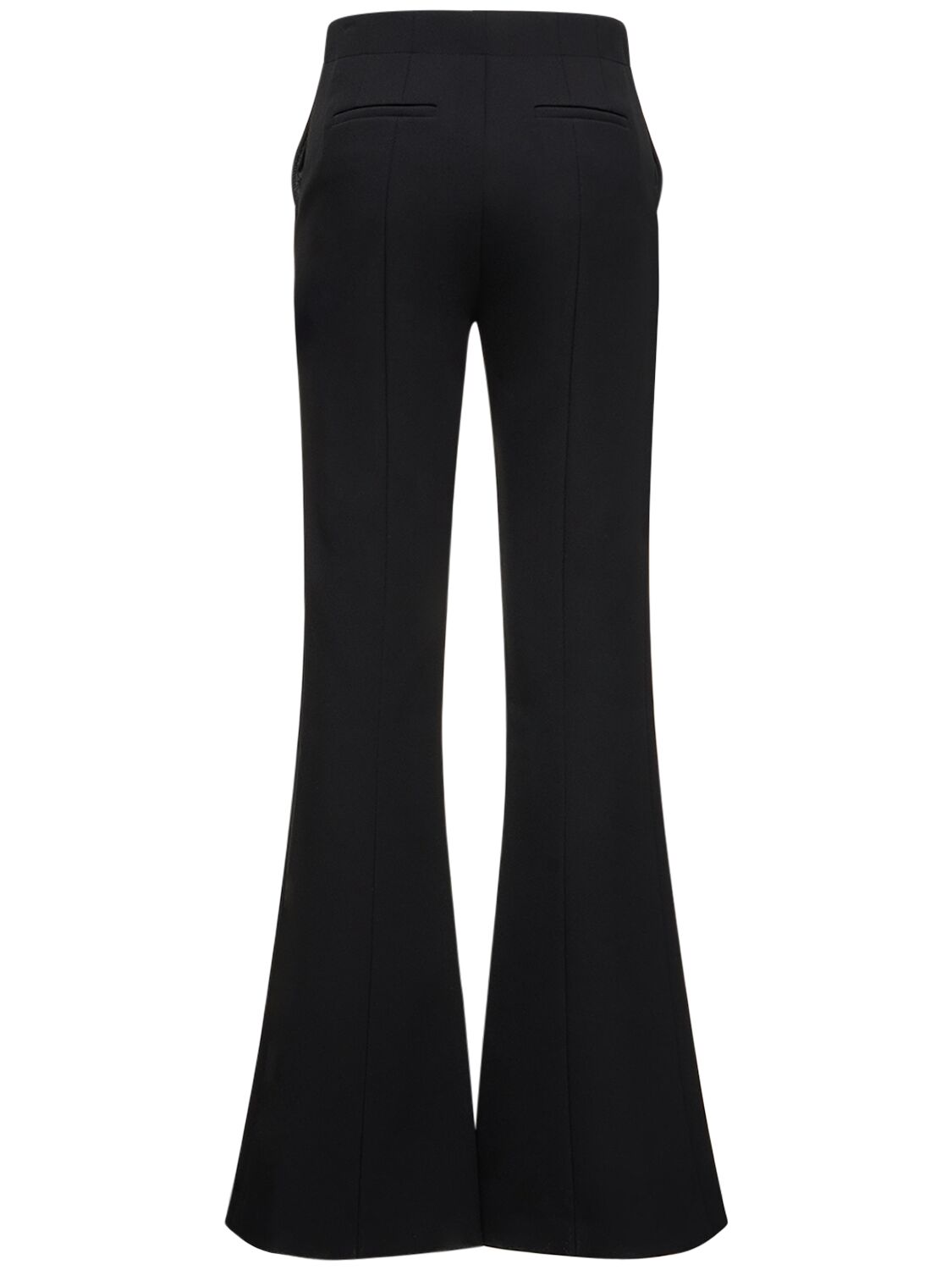 Shop Simkhai Kenna High Rise Straight Pants In Black