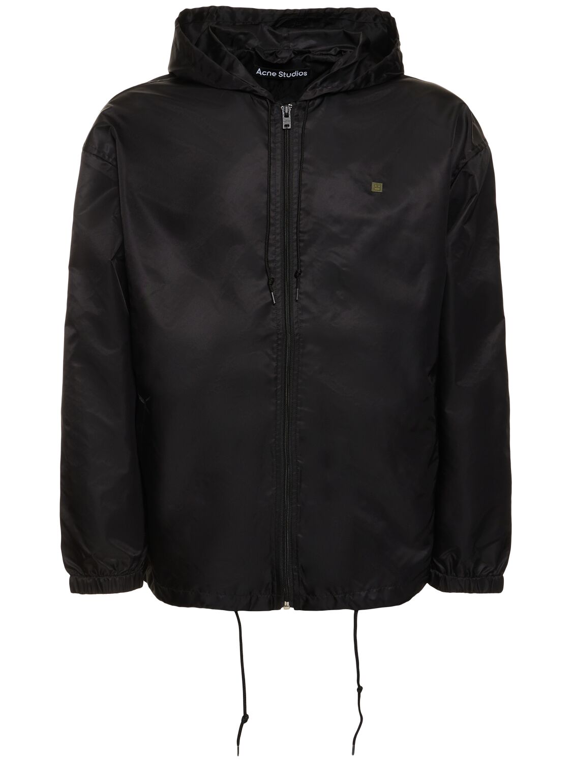 Acne Studios Ovitta Solid Nylon Jacket In Black