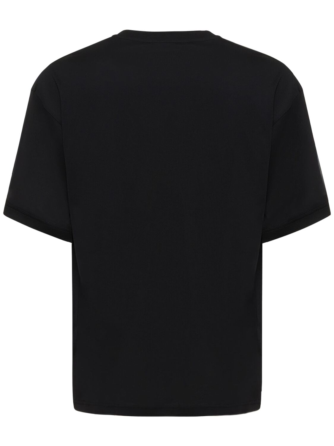 Shop Acne Studios Exford I Face You Print Cotton T-shirt In Black
