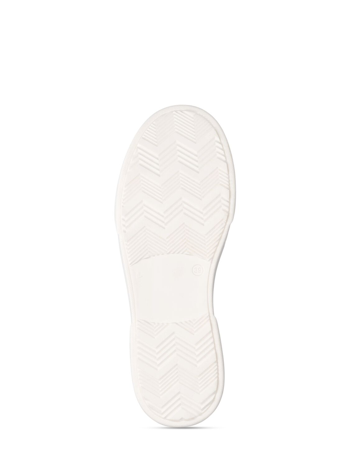 Shop Philippe Model Temple Leather Lace-up Sneakers In White,pink