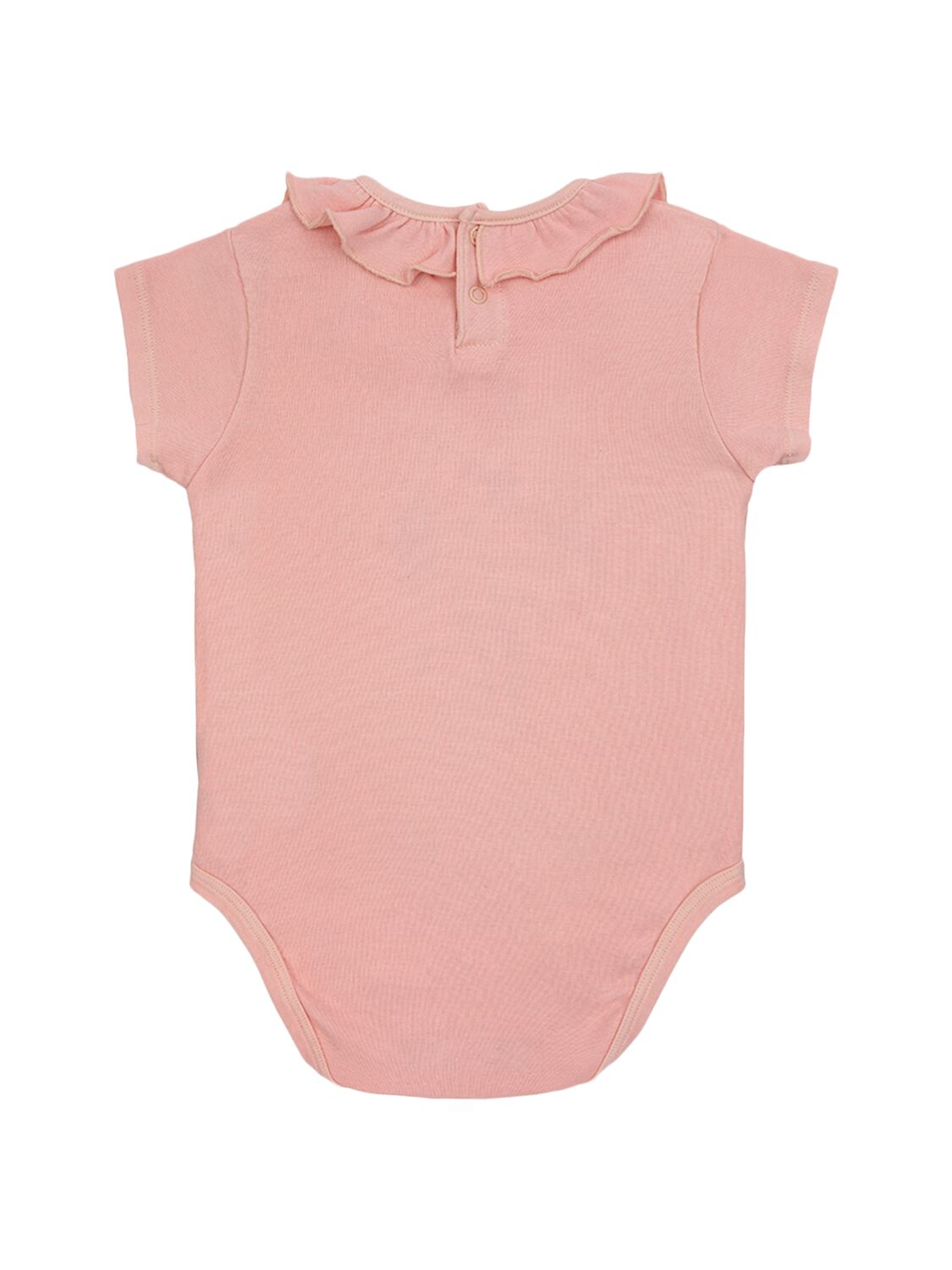 Shop Bobo Choses Organic Cotton Bodysuit In Pink