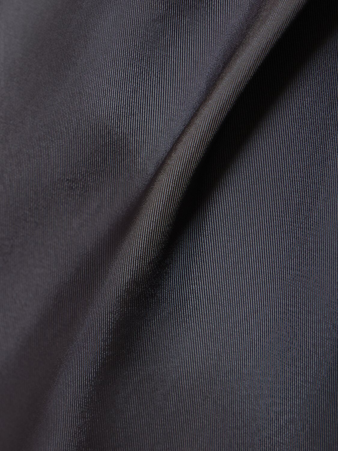 Shop Soeur Fever Flared Tech Midi Skirt In Grey