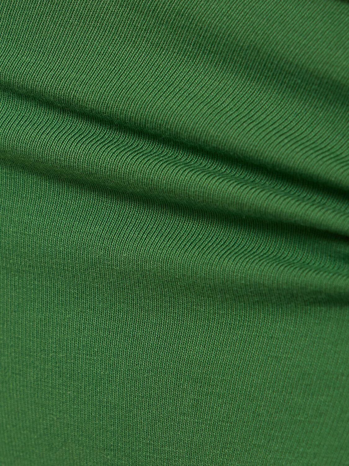 Shop Isole & Vulcani Seamless Cotton Jersey Bikini In Green