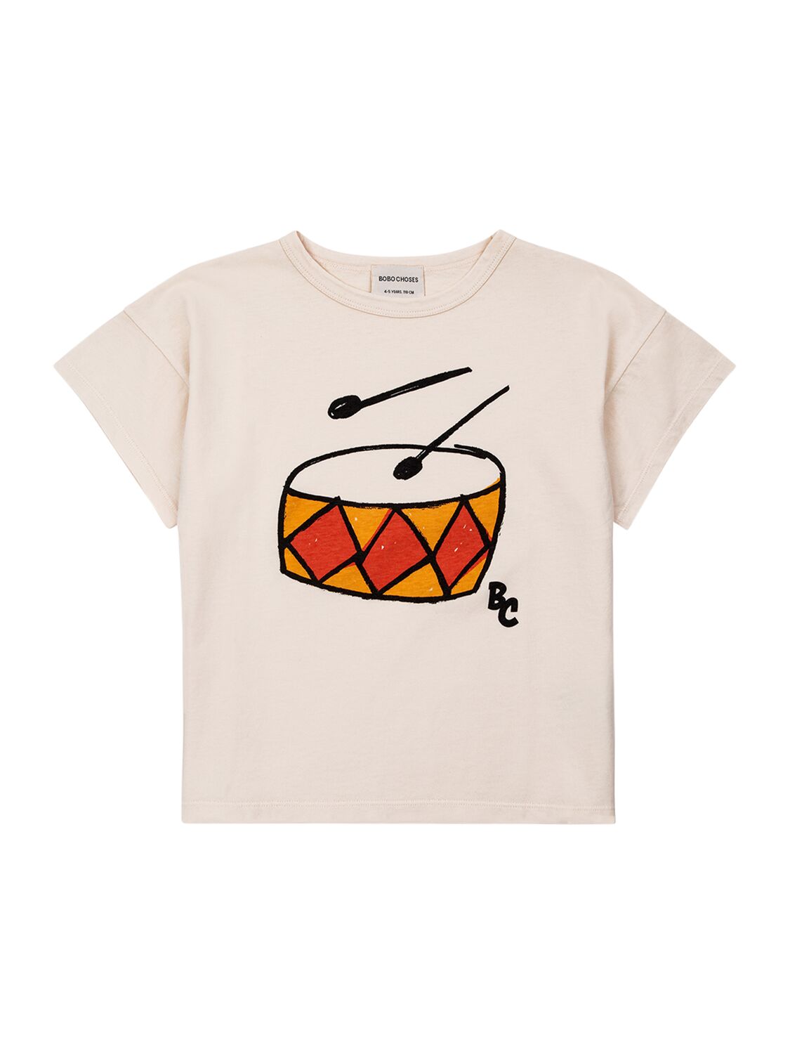 Bobo Choses Kids' Organic Cotton T-shirt In White