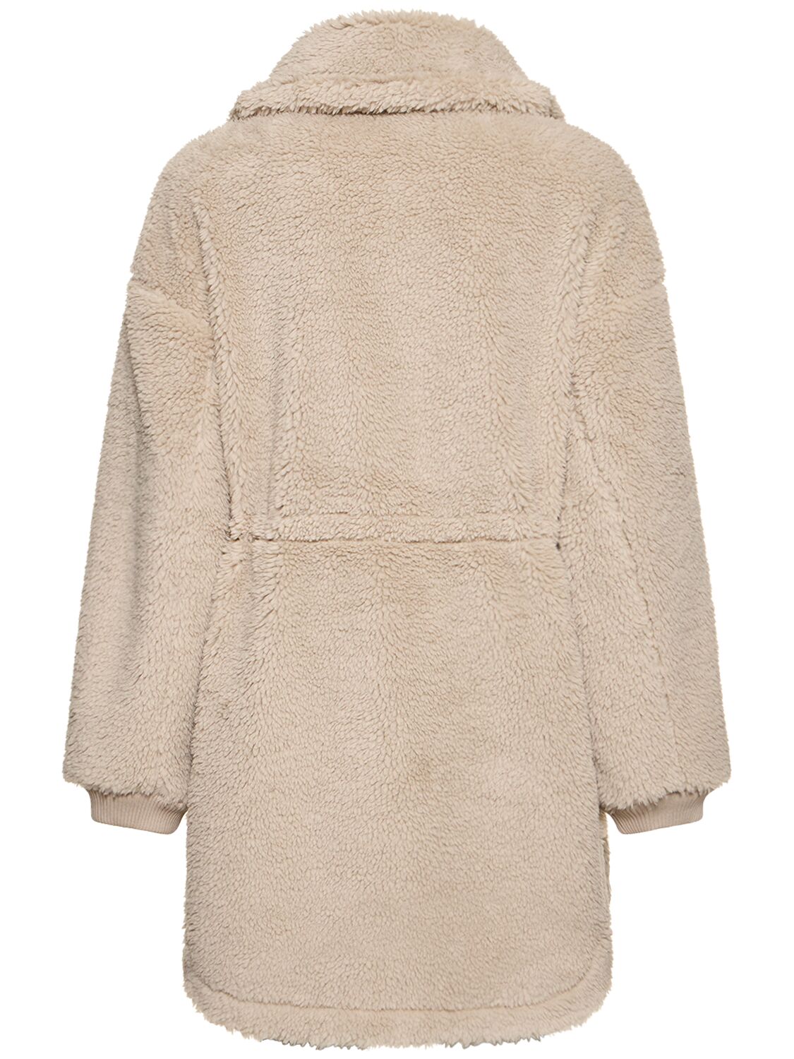 Varley Jamie Sherpa Coat In Grey