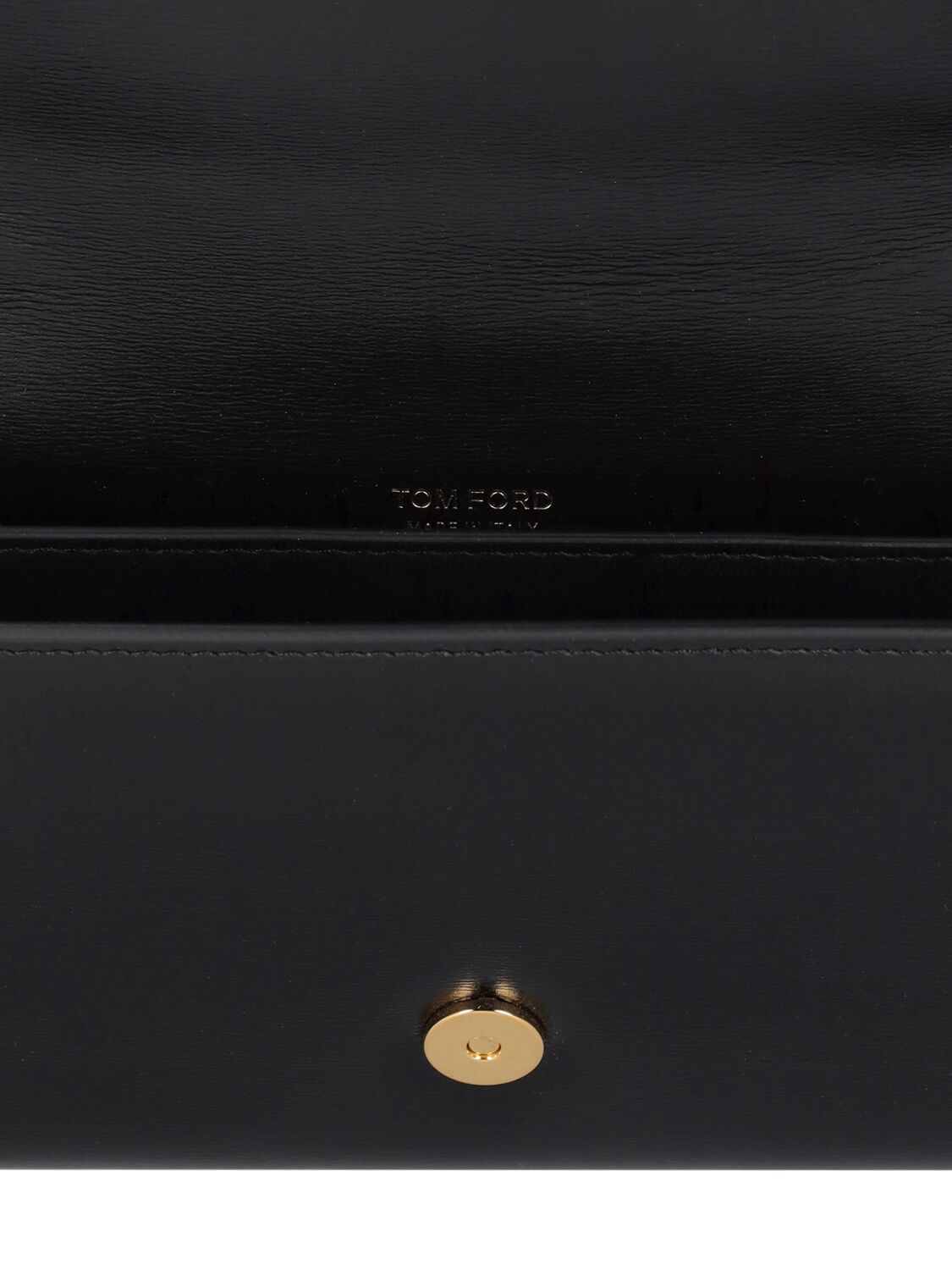 Shop Tom Ford Mini Whitney Box Leather Shoulder Bag In Black