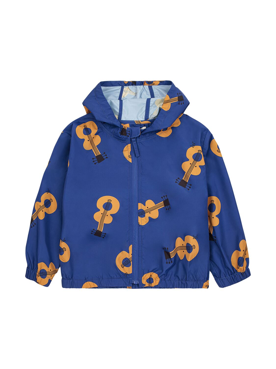 Bobo Choses Babies' Printed Recycled Poly Jacket In Blue