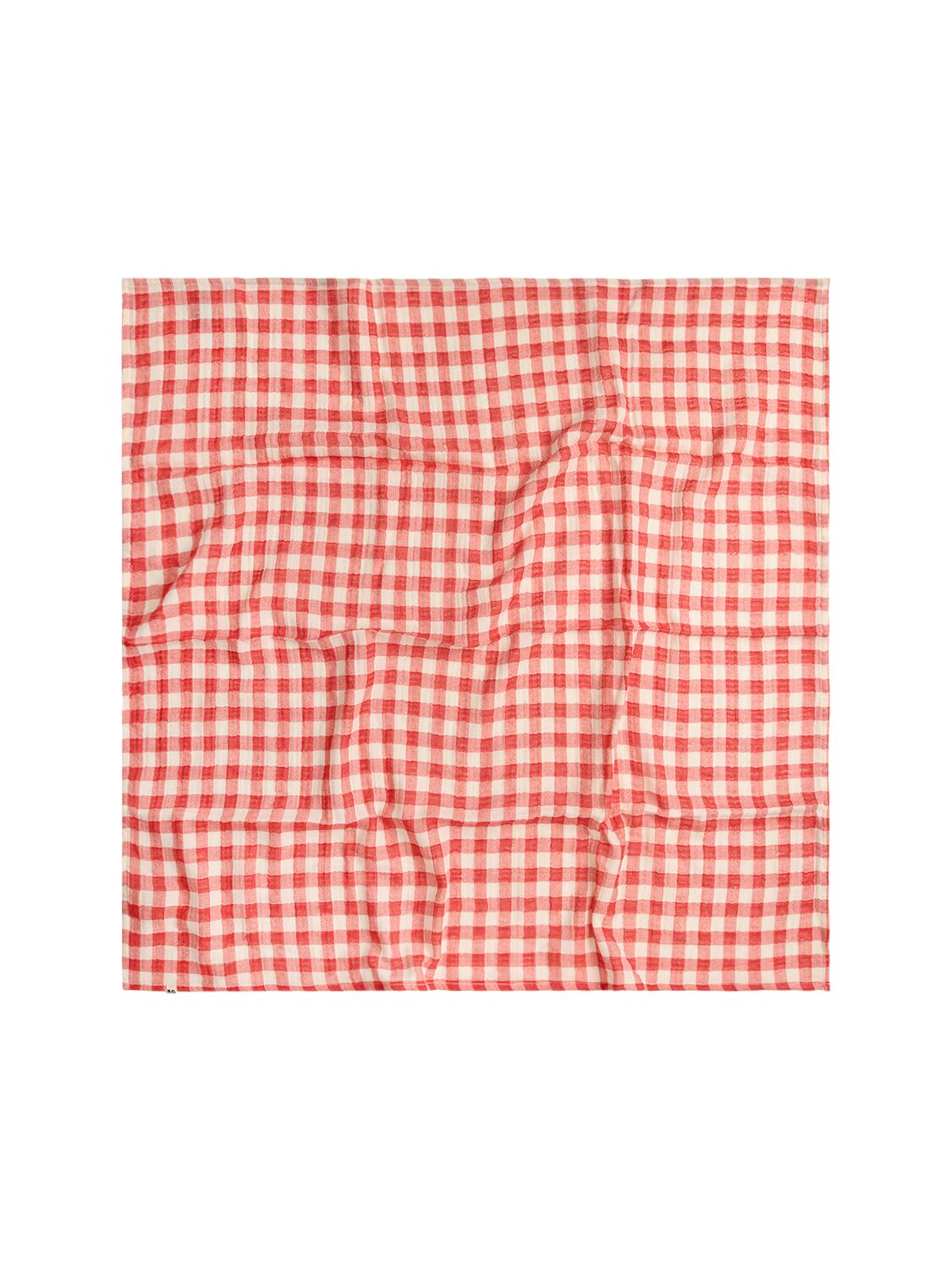 Shop Bobo Choses Organic Cotton Romper, Bib & Blanket In 白色,红色