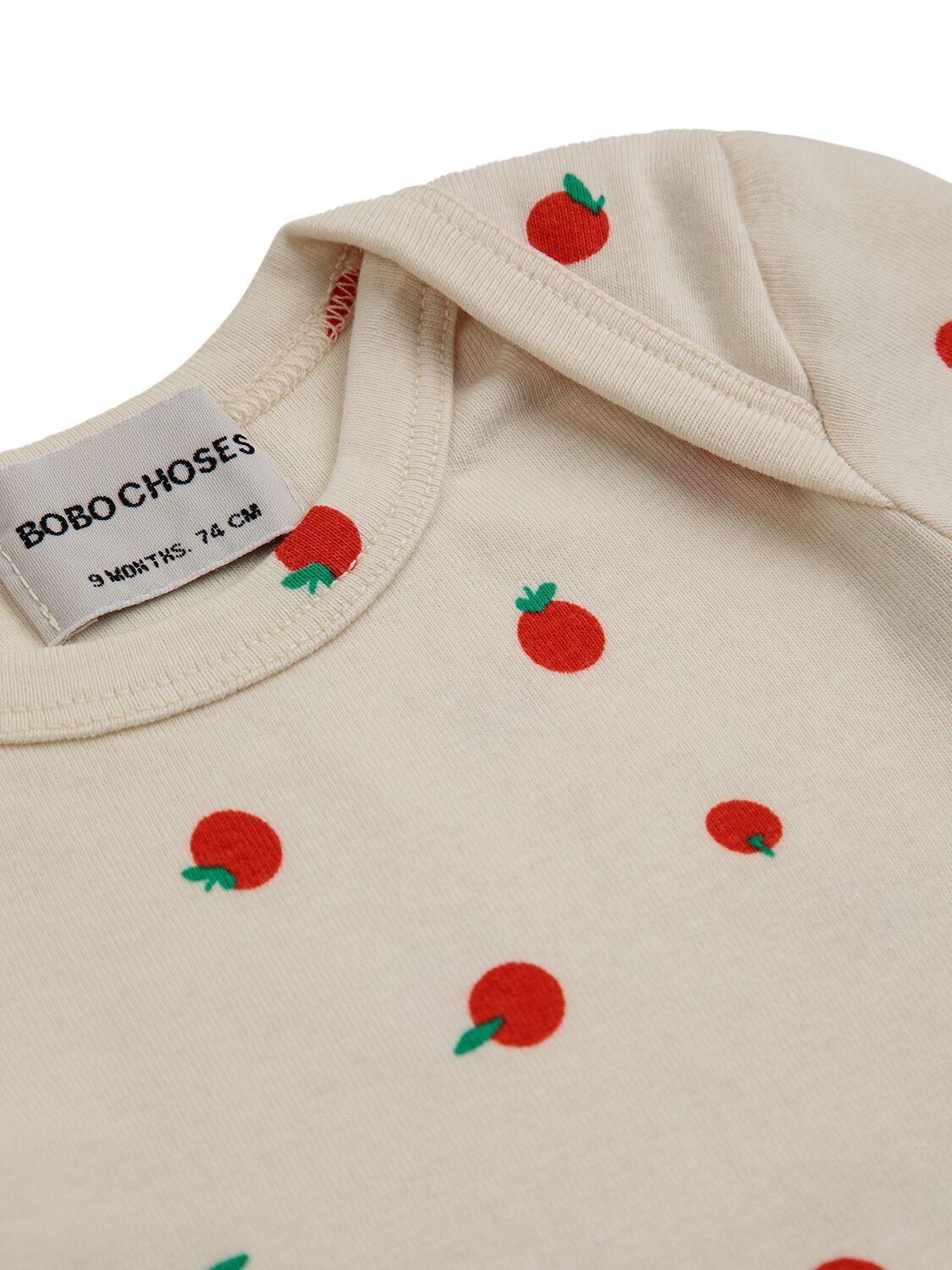 Shop Bobo Choses Organic Cotton Romper, Bib & Blanket In 白色,红色