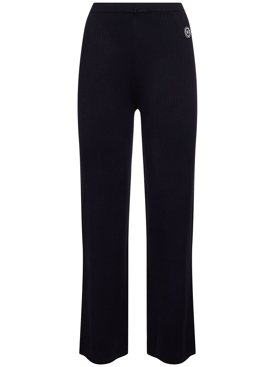 Sporty And Rich Srhwc Ribbed Pants In Navy